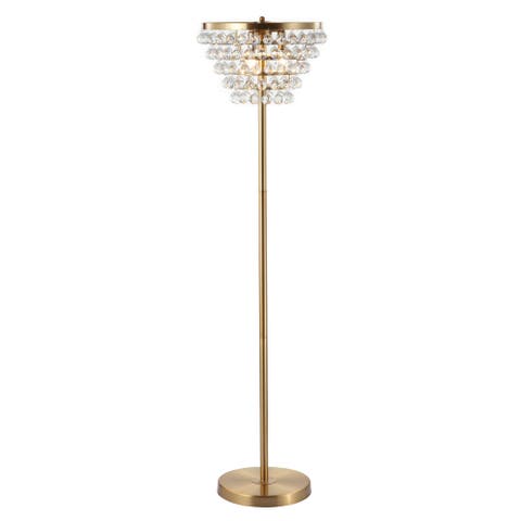 Jemma 60" Crystal/Metal LED Floor Lamp