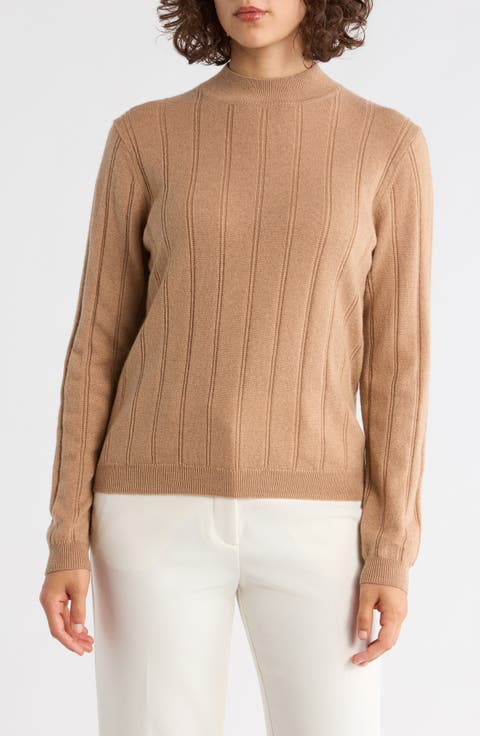 Wide Rib Wool & Cashmere Sweater