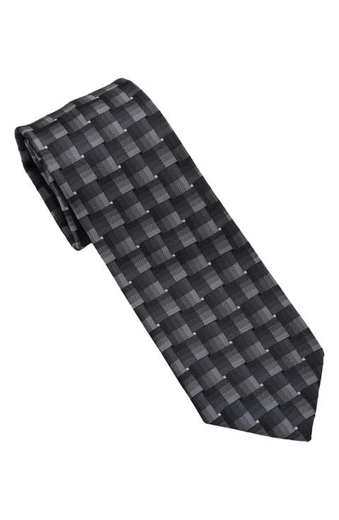 Ombré Check Tie