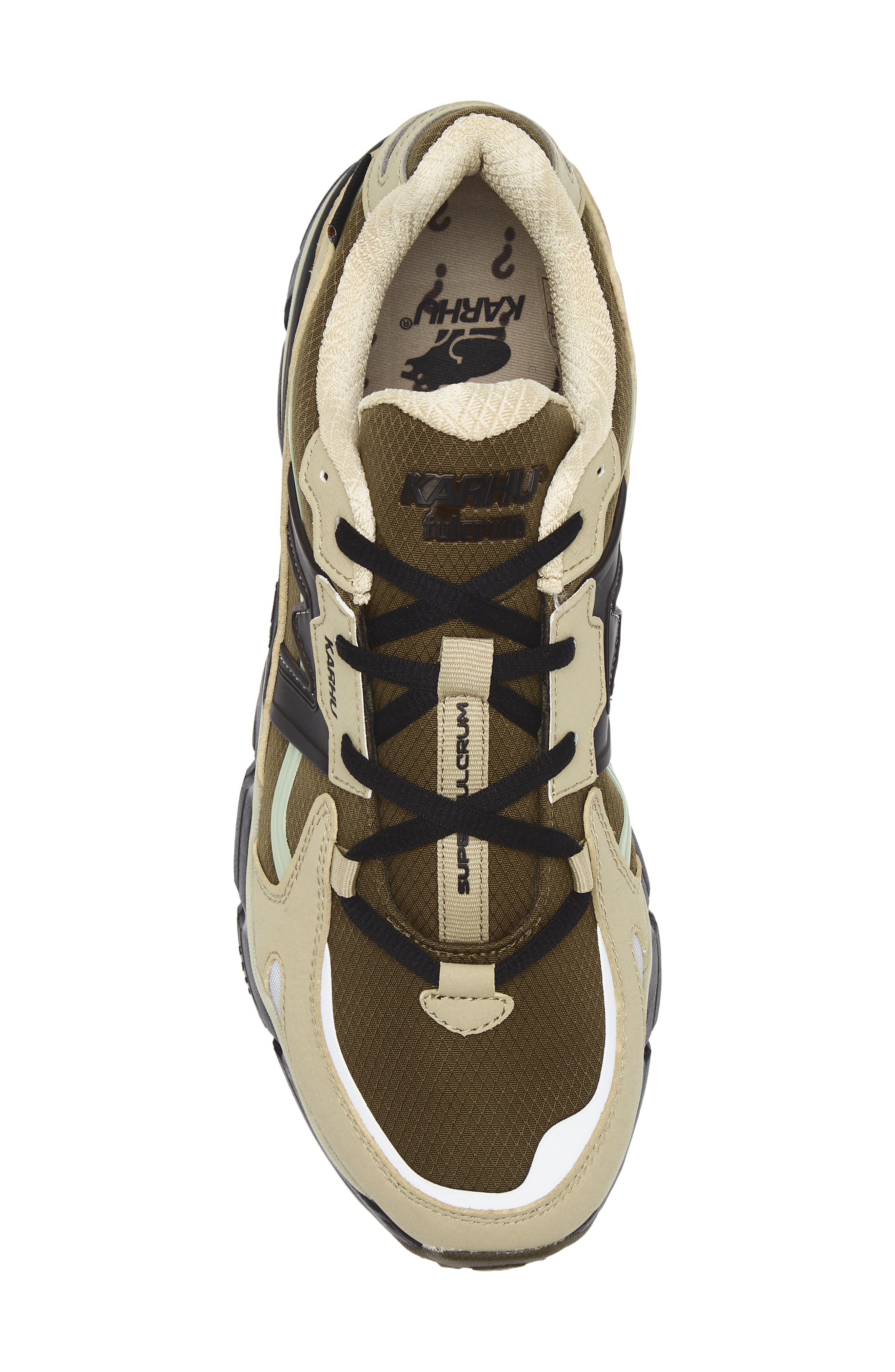 Karhu Gender Inclusive Super Fulcrum Sneaker, Alternate, color, Beech / Jet Black