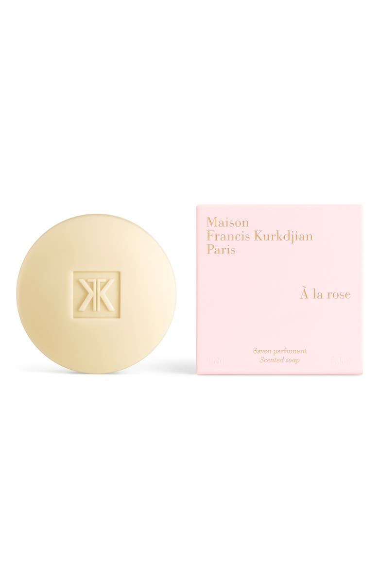 Maison Francis Kurkdjian À la rose Scented Soap, Main, color, 