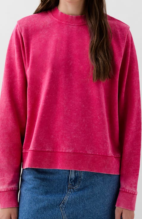 Padded Marble Sweater