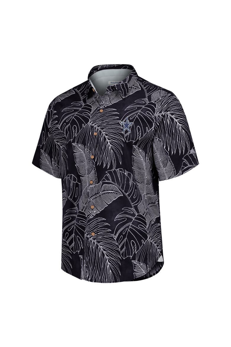 Men's Tommy Bahama Navy Dallas Cowboys Sport Vine Line Button-Down Shirt, Alternate, color, Blue