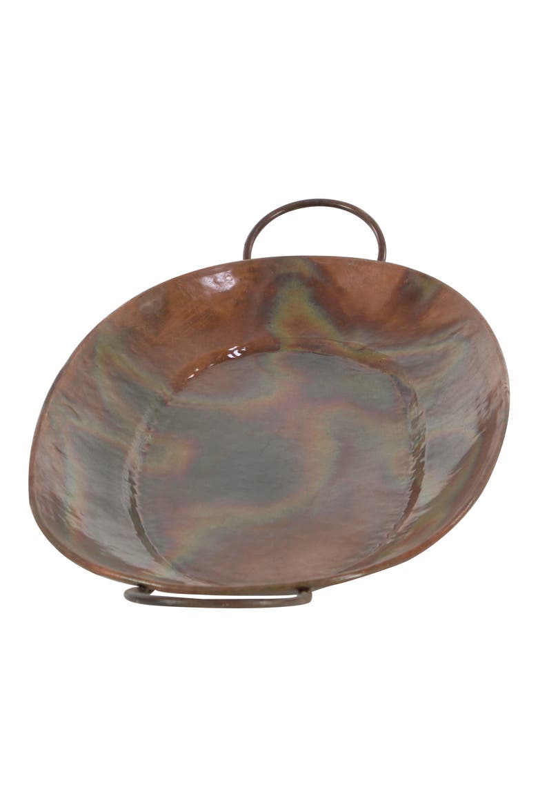 Copper Metal Rustic Tray - Set of 3, Alternate, color, MULTI