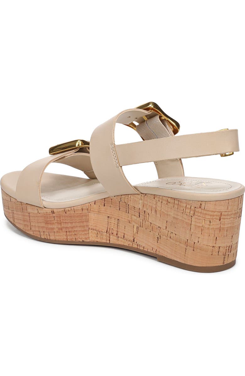 Franco Sarto Paizlee Platform Wedge Sandal, Alternate, color, Linen Beige Faux Leather