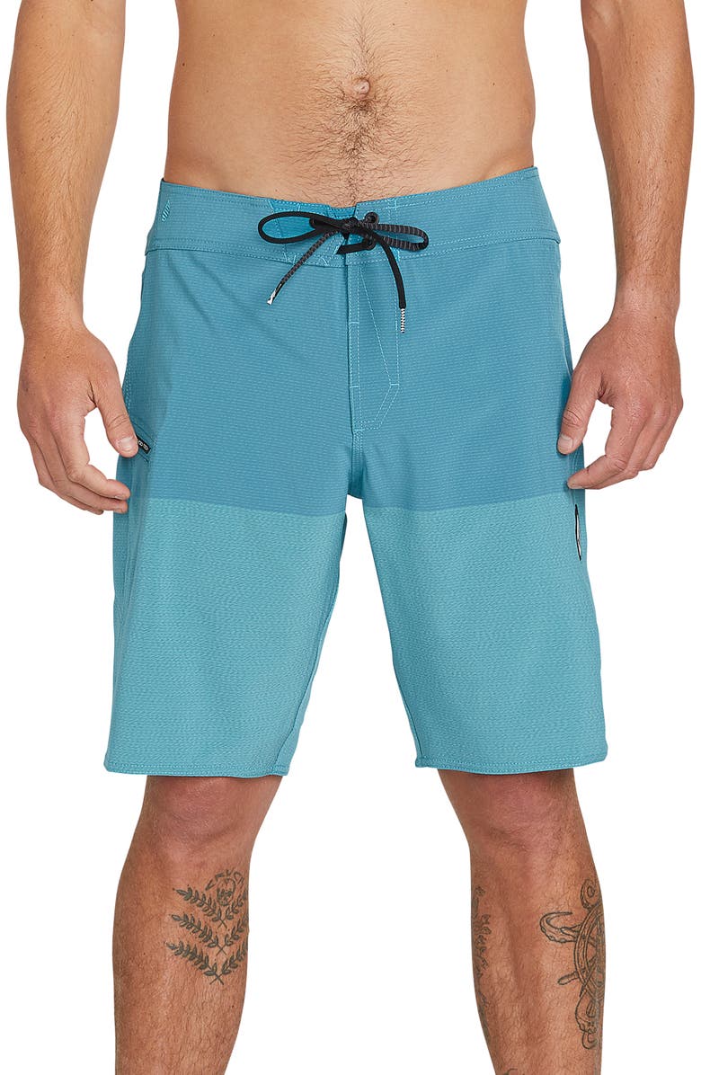 Volcom Lido Colorblock Board Shorts, Main, color, 