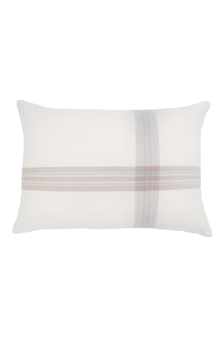 Geneva Big Pillow, Main, color, IVORY/ TAUPE