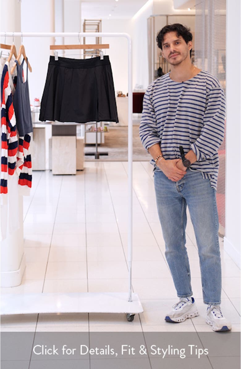 Team Pleat Miniskirt, sales video thumbnail