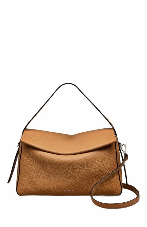 De Beauvoir Medium Ziptop Satchel Bag