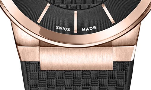 Ferragamo Sapphire Silicone Watch