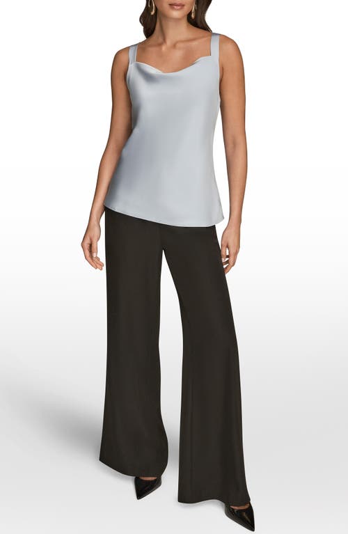 Donna Karan New York Cowl Neck Camisole In Gray