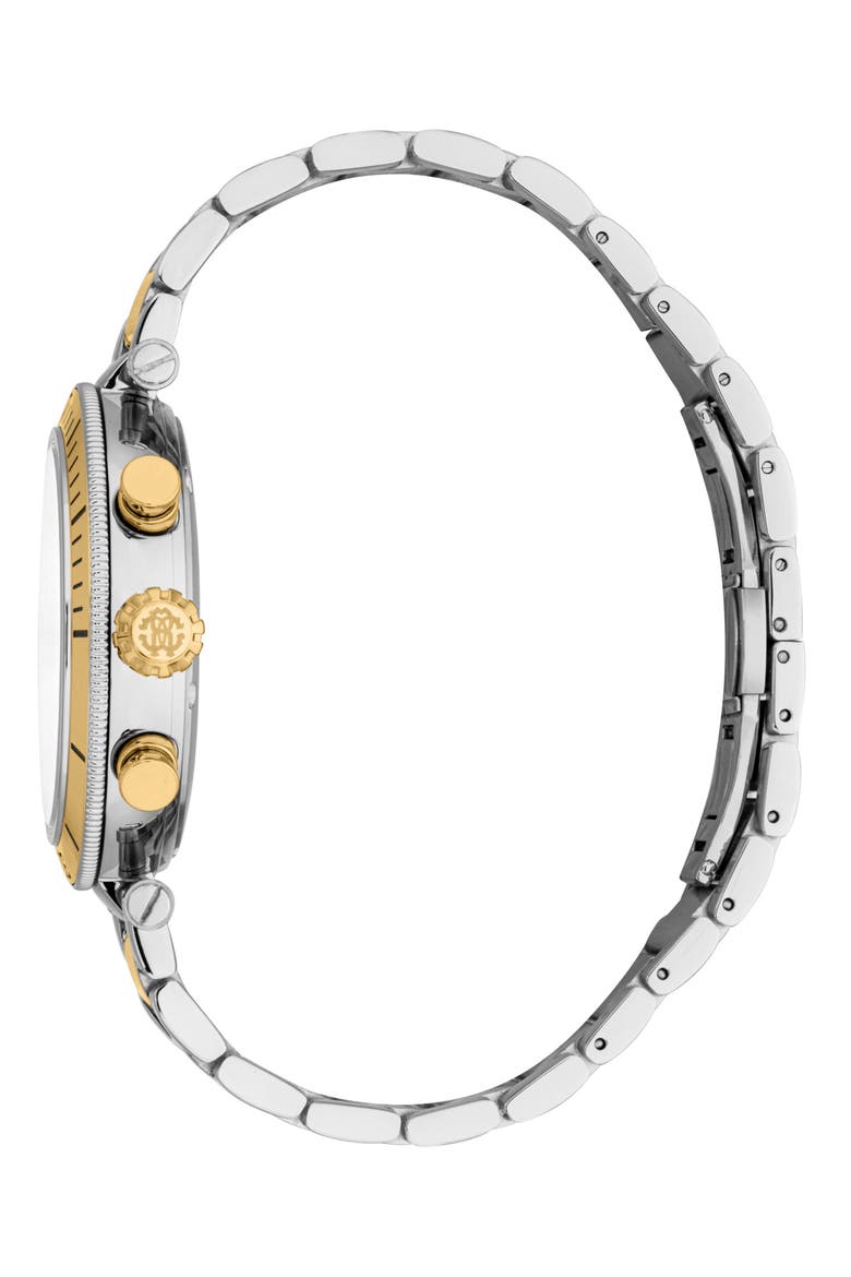 Ritmo Bracelet Watch, 43mm, Alternate, color, TWO TONE SILVER GOLD