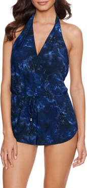 Magicsuit® Festival Chic Bianca Romper One-Piece Swimsuit