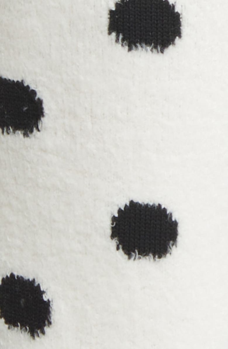 UGG<sup>®</sup> Leslie Crew Socks, Alternate, color, Large Dot