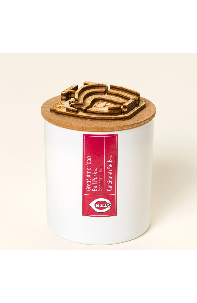 Uncommon Goods MLB Stadium Sculpture Candle, Alternate, color, Cincinnati Reds