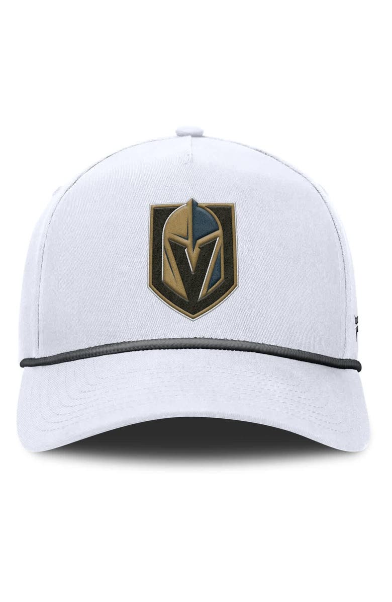 FANATICS Men's Fanatics White Vegas Golden Knights Rope A-Frame Adjustable Hat, Alternate, color, White