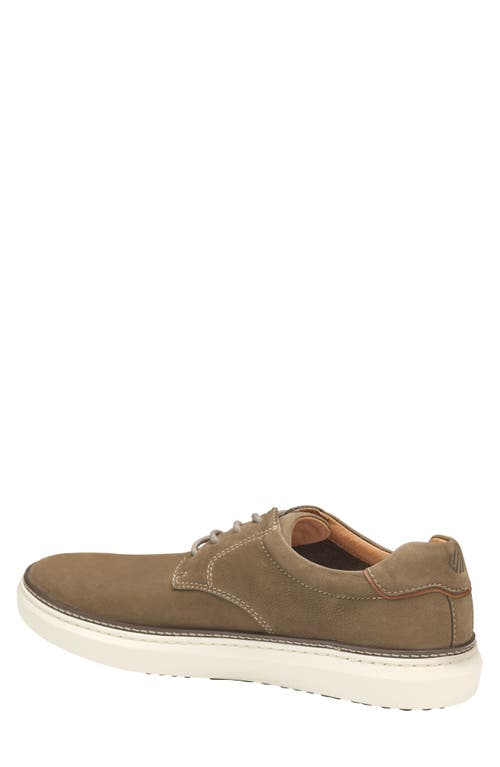 Johnston & Murphy Mcguffey 2 Plain Toe Derby In Taupe Tumbled Nubuck