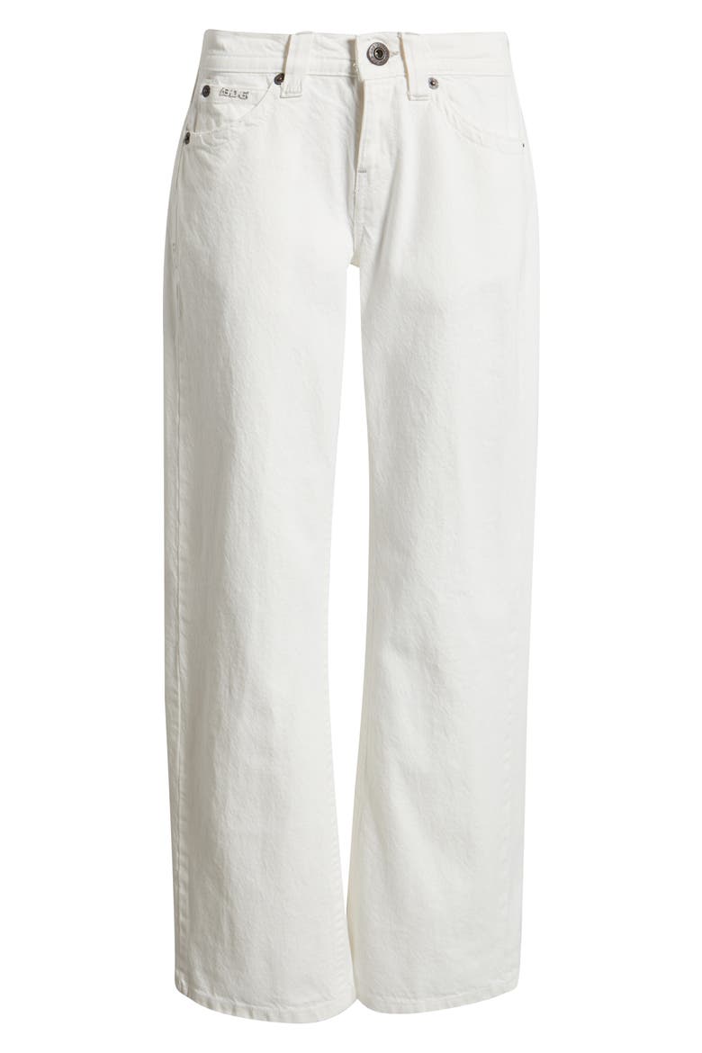 Kayla Aruba Wide Leg Jeans, Alternate, color, WHITE