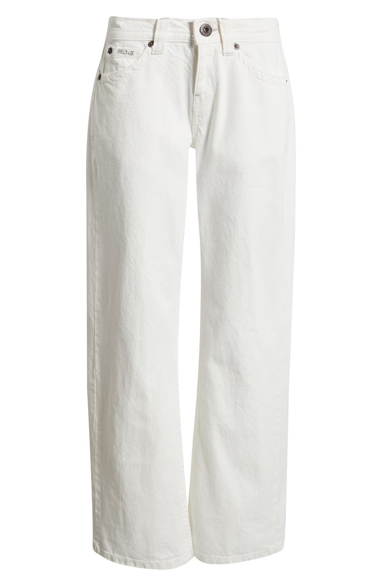 BDG Urban Outfitters Kayla Low Rise Wide Leg Jeans, Main, color, White