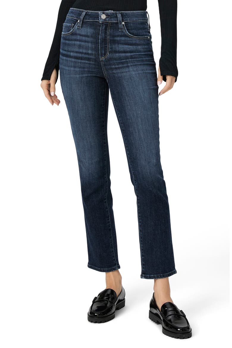 Cindy High Waist Ankle Straight Leg Jeans, Main, color, SHIPWRECK