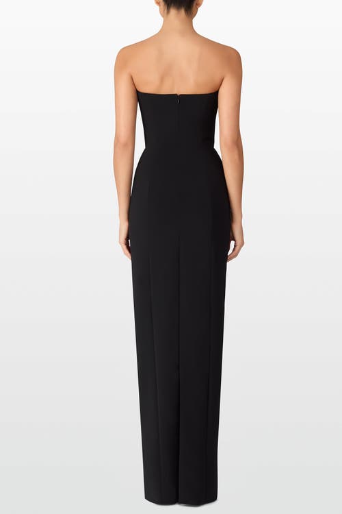Jenny Packham Estelle Maxi Dress In Black