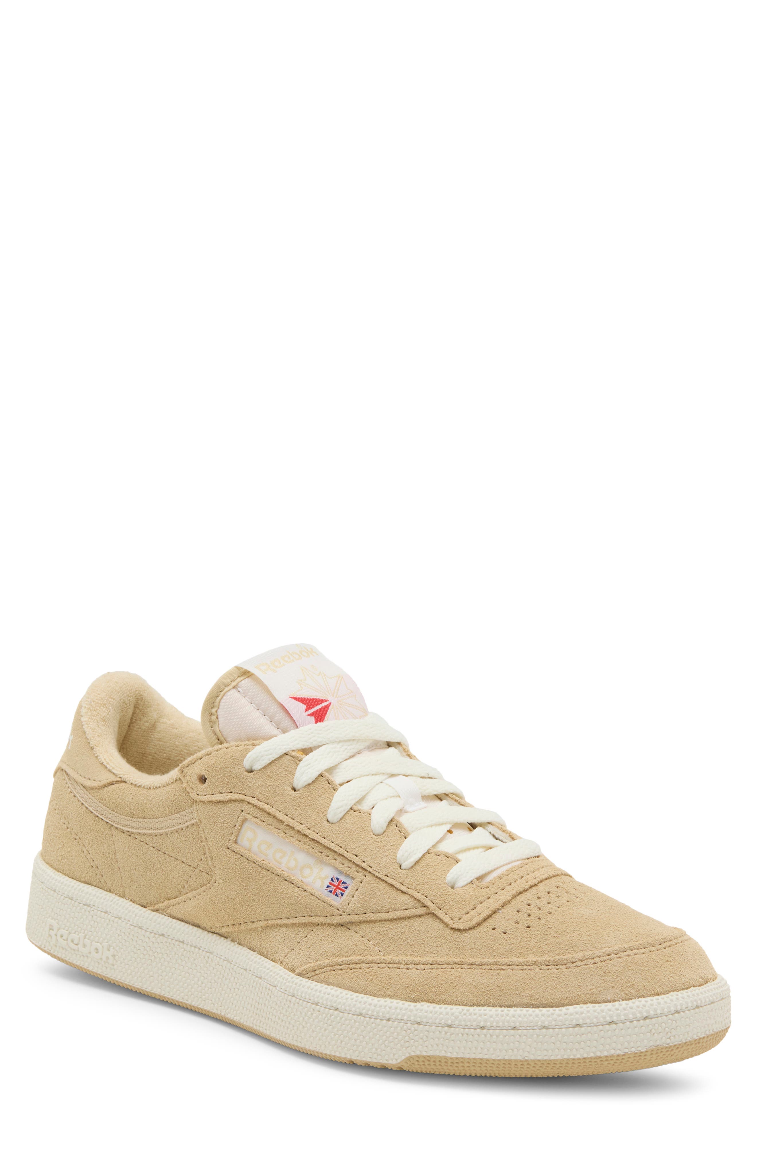 Club C 85 Vintage Sneaker, Main, color, SIMPLE BEIGE/CHALK
