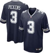 Nike Men's Nike George Pickens Navy Dallas Cowboys Game Jersey