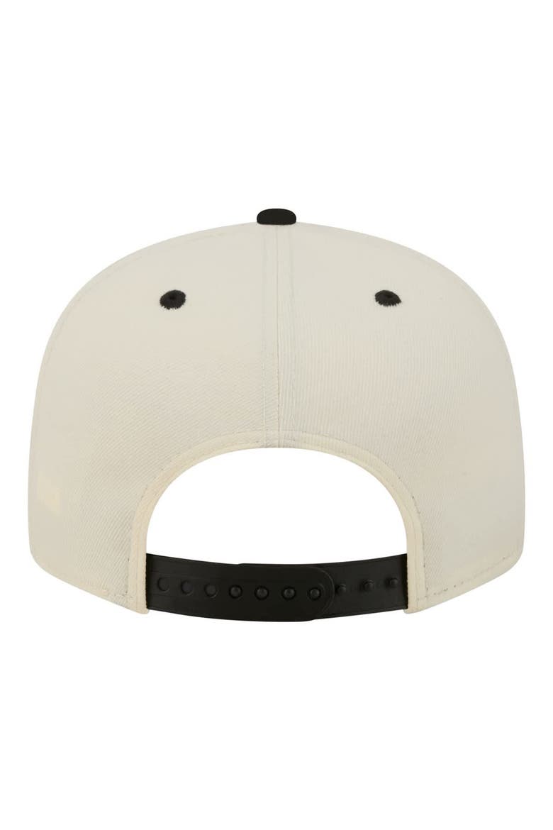 Men's New Era Cream San Francisco Giants Oversized Slogan 9FIFTY Snapback Hat, Alternate, color, Cream