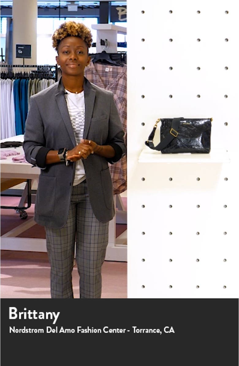 Nessah Leather Crossbody Bag, sales video thumbnail