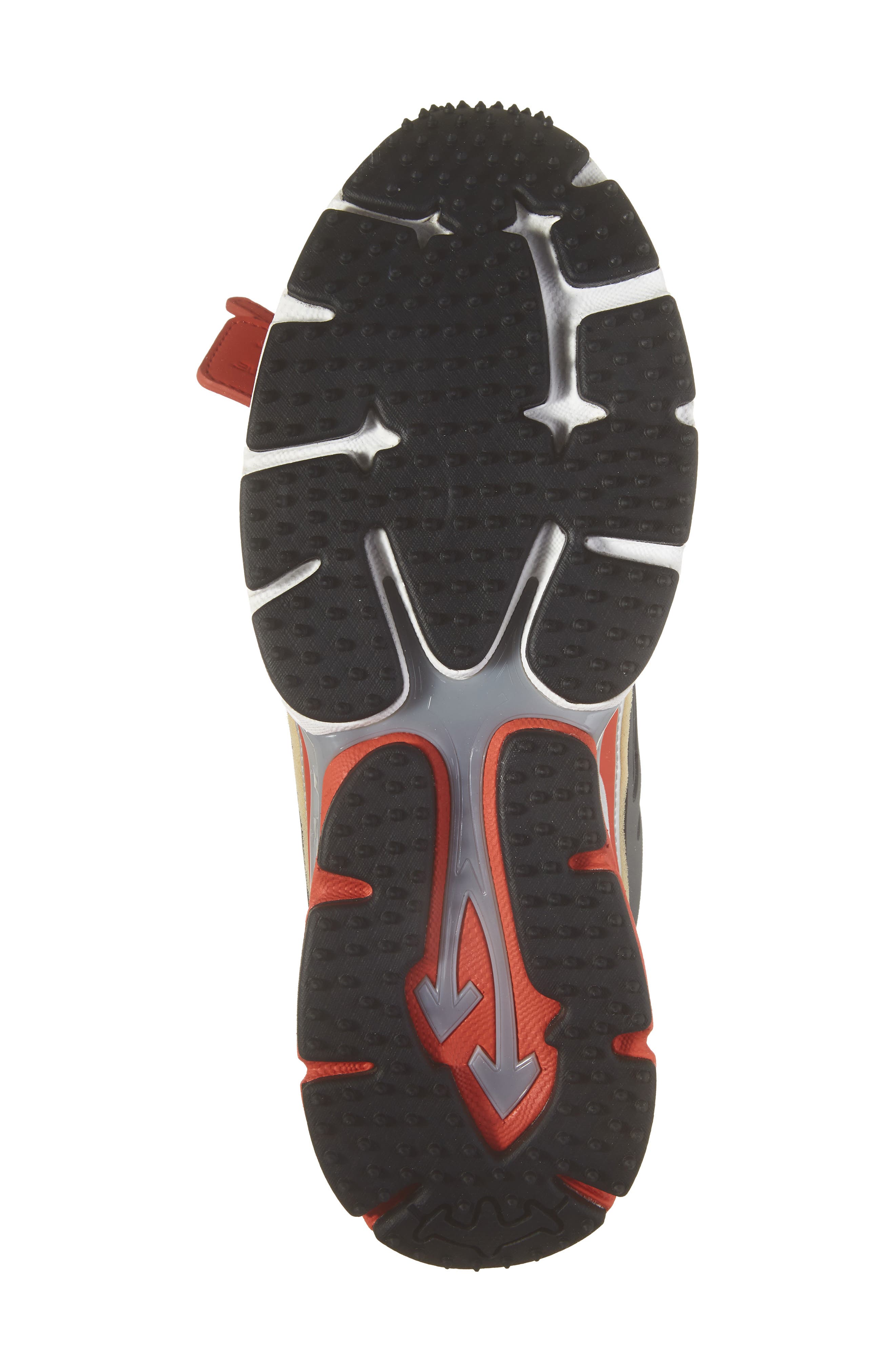 Be Right Back Sneaker, Alternate, color, GREY/ RED