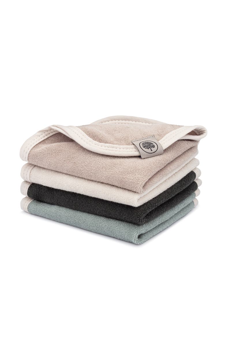 Parker Baby Co. Terry Baby Washcloths, Main, color, Rain