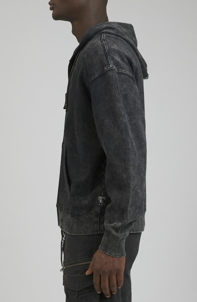 PRPS Redwood Colorblock Camo Cotton Zip-Up Hoodie, Alternate, color, 