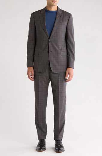 Armani Collezioni Plaid Wool Suit