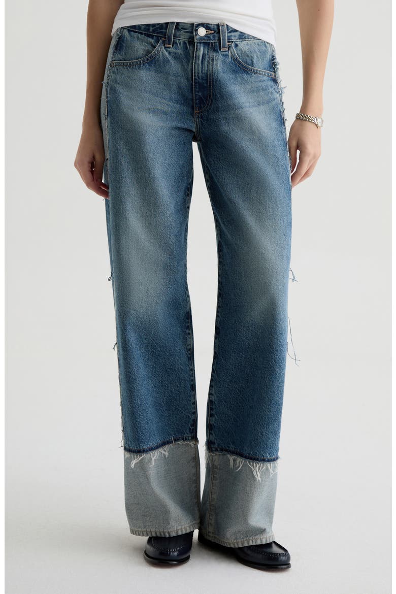 Adria Low Rise Baggy Wide Leg Jeans, Main, color, 13 YEARS OTHERWORLDLY