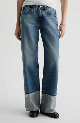 Adria Low Rise Baggy Wide Leg Jeans