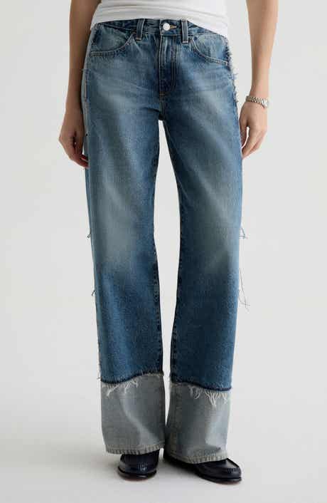 Adria Low Rise Baggy Wide Leg Jeans