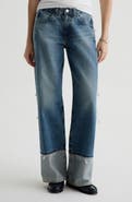 AG Adria Low Rise Baggy Wide Leg Jeans