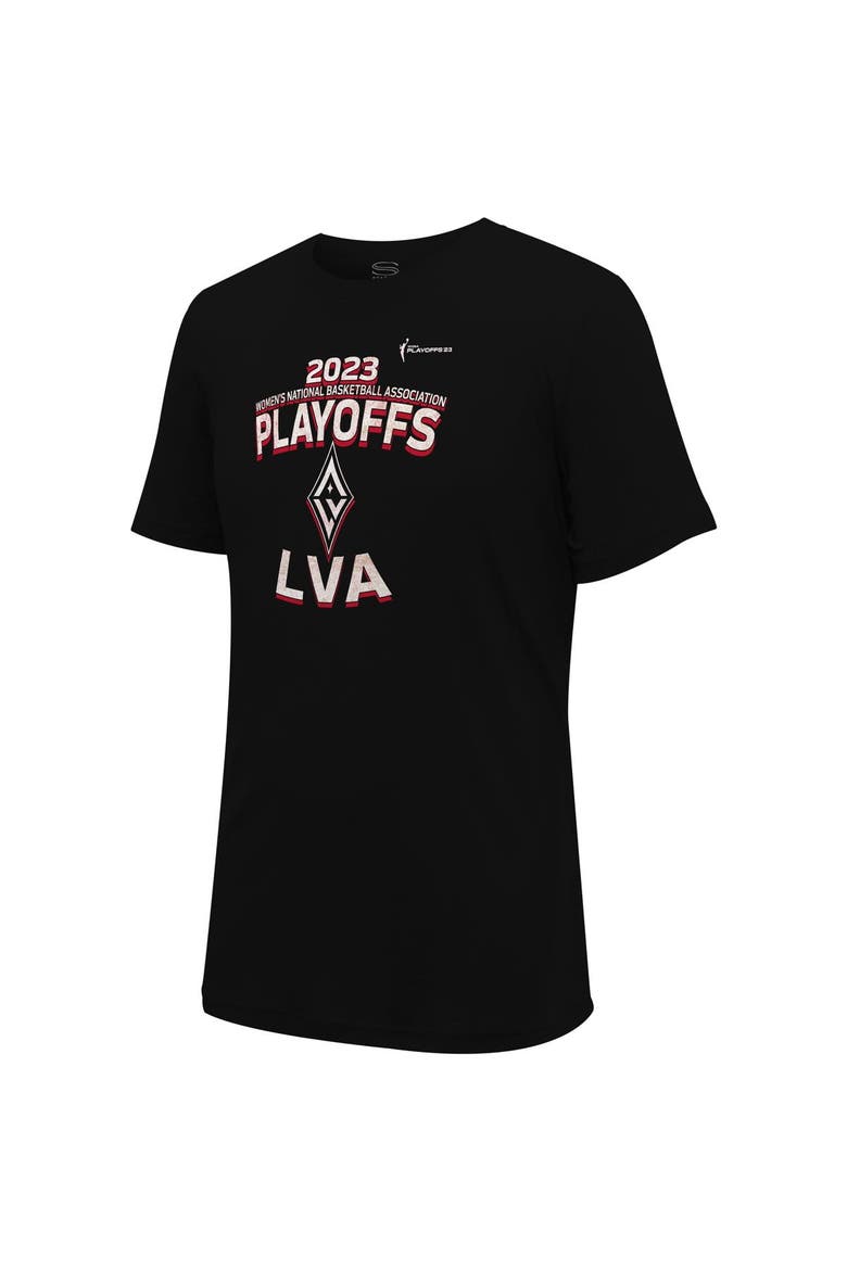Unisex Stadium Essentials  Black Las Vegas Aces 2023 WNBA Playoffs Dust T-Shirt, Alternate, color, Black