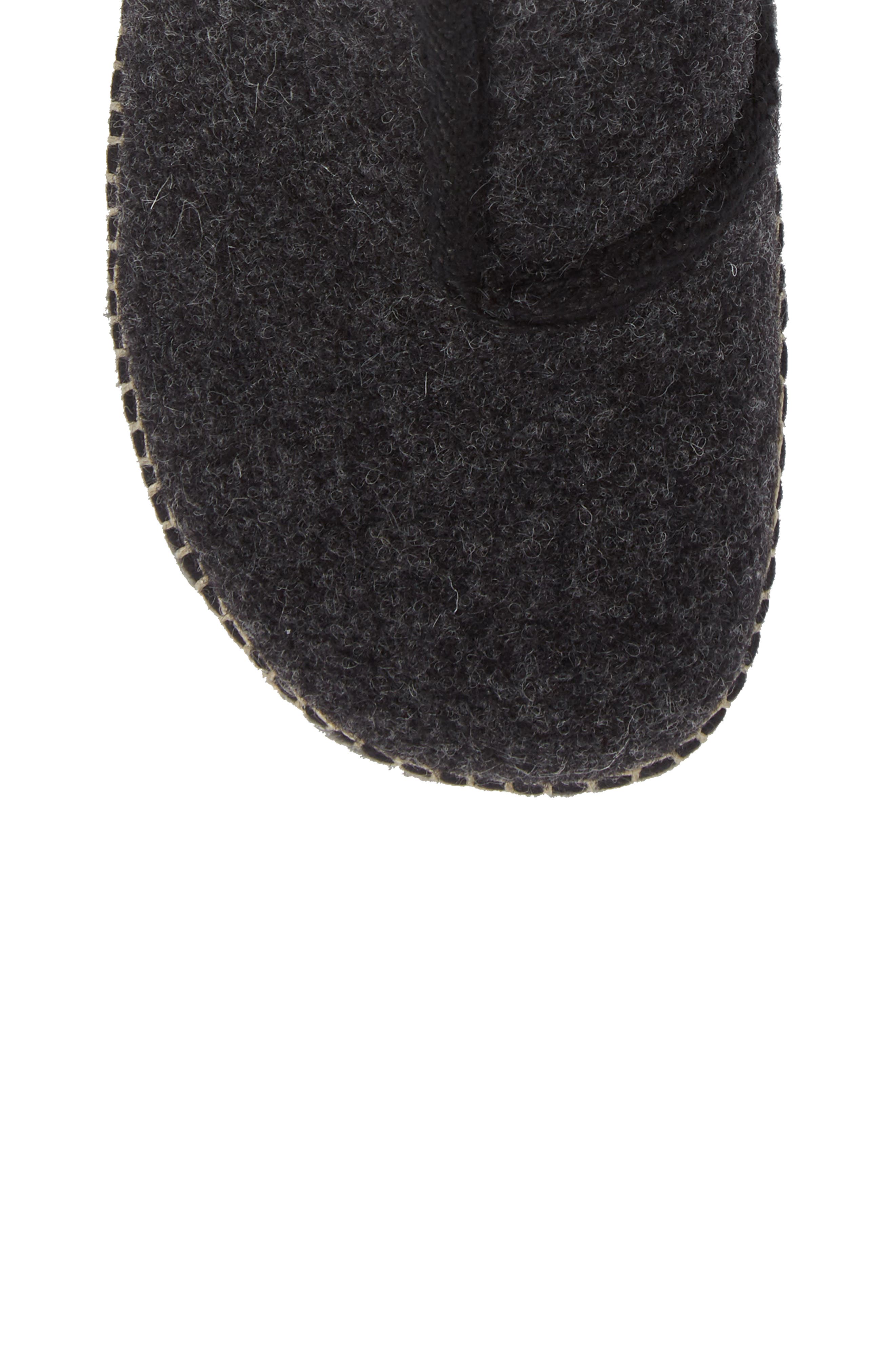 Toni Pons Espadrille Platform Bootie with Faux Fur Lining, Alternate, color, Black Felt