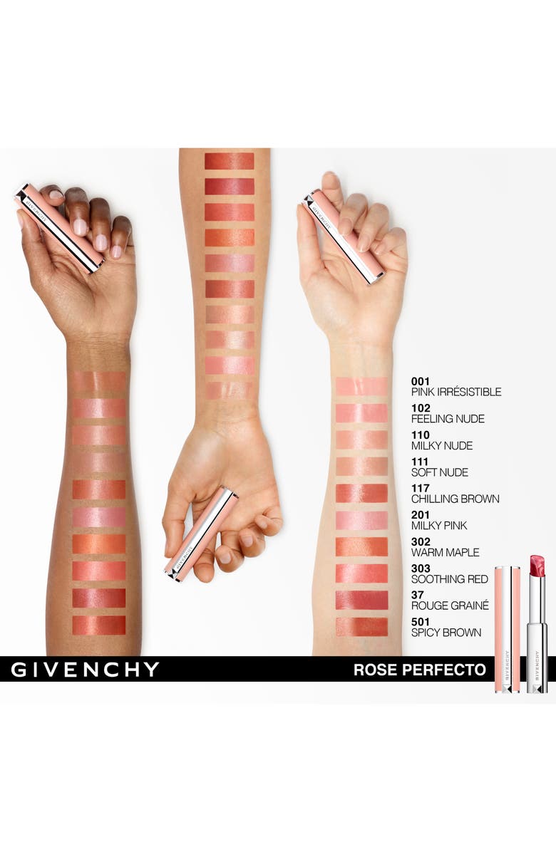 Givenchy Rose Hydrating Lip Balm, Alternate, color, 501 Spicy Brown