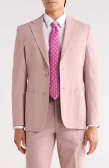 Calvin Klein Pink Suit Jacket