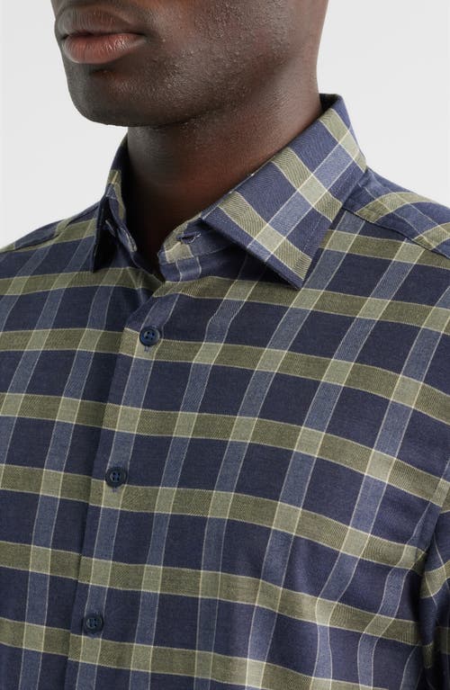Johnnie-o Daylynn Plaid Cotton Blend Button-up Shirt In Multi