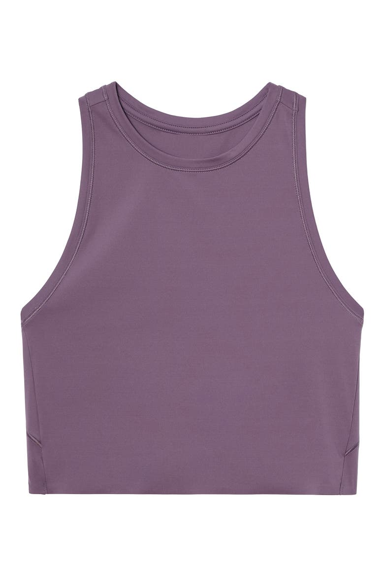 Serene Fitted Tank, Alternate, color, DARK PLUM