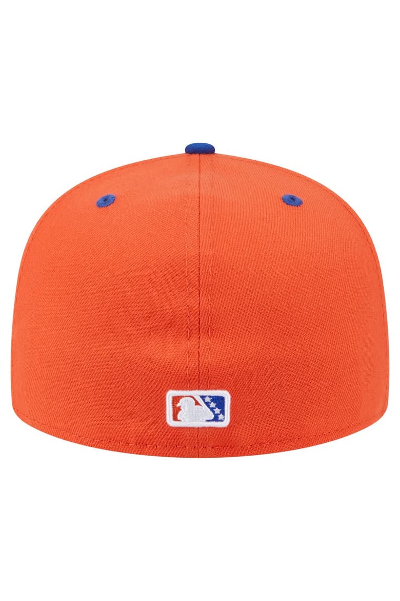 Men's New Era  Orange Syracuse Mets Authentic Collection 59FIFTY Fitted Hat, Alternate, color, Orange