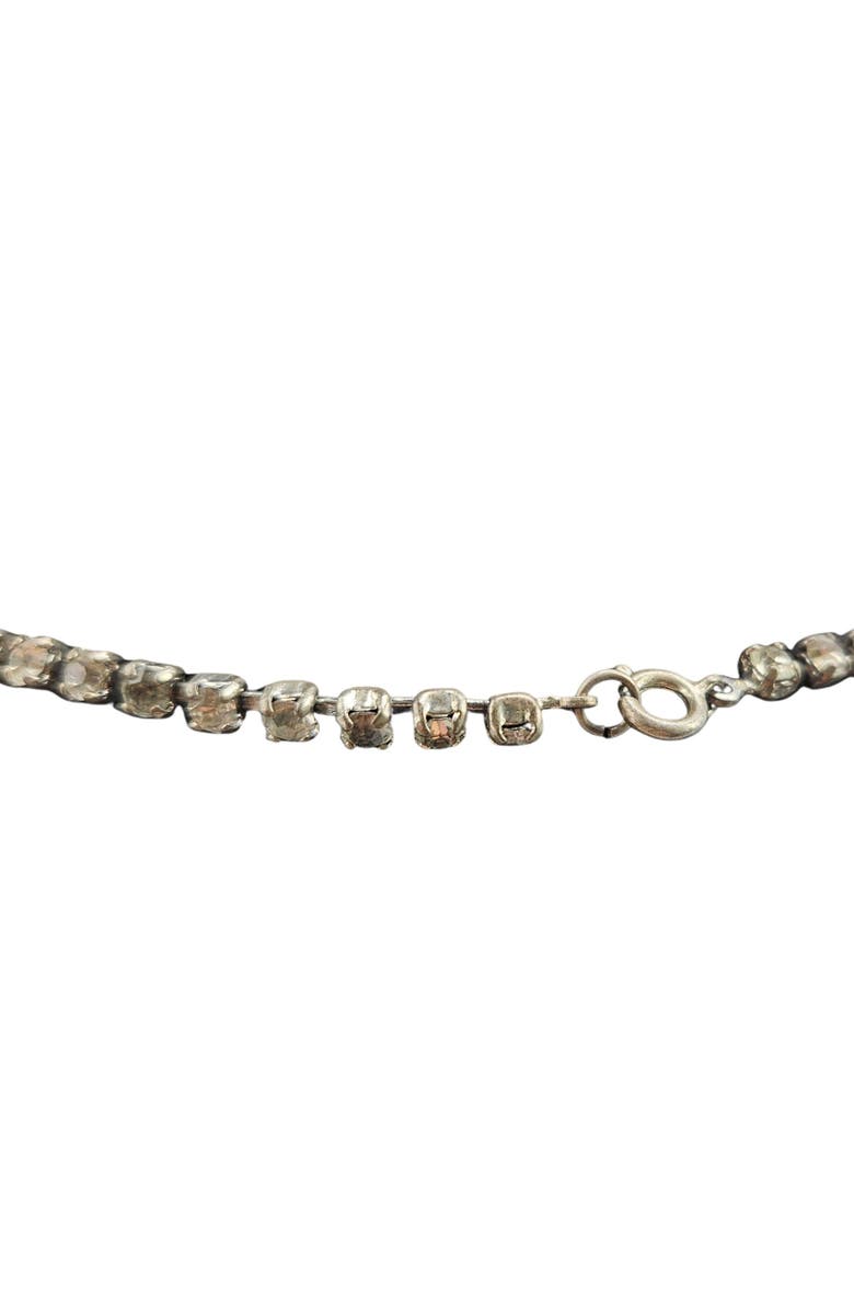 MADISON BEVERLY HILLS Vintage 1940-1950s Stream Rhinestone Centerpiece Necklace, Alternate, color,