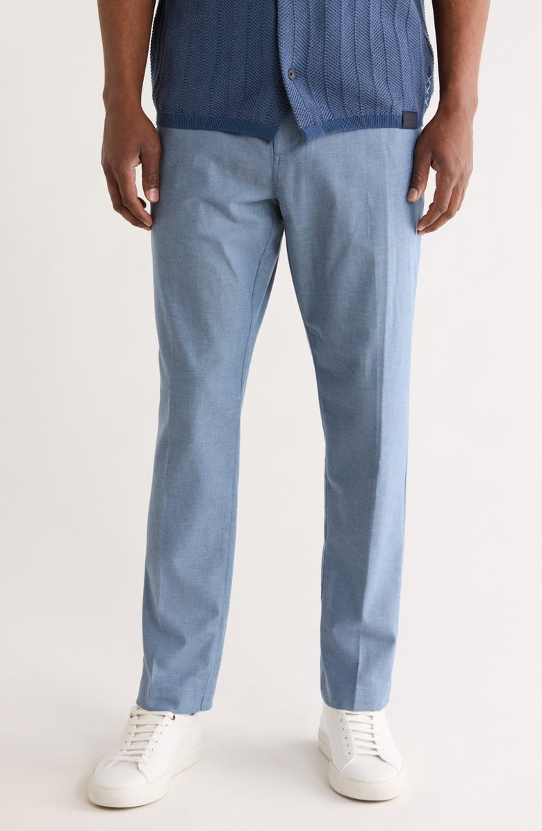 Scotch & Soda Elastic Pants, Main, color, Dark Denim