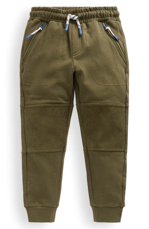 Mini Boden Kids' Warrior Knee Joggers In Green