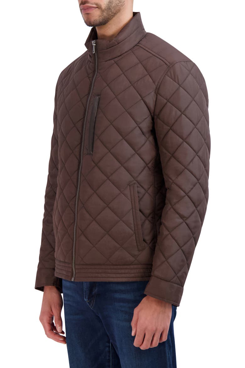 Signature Quilted Jacket, Alternate, color, WREN
