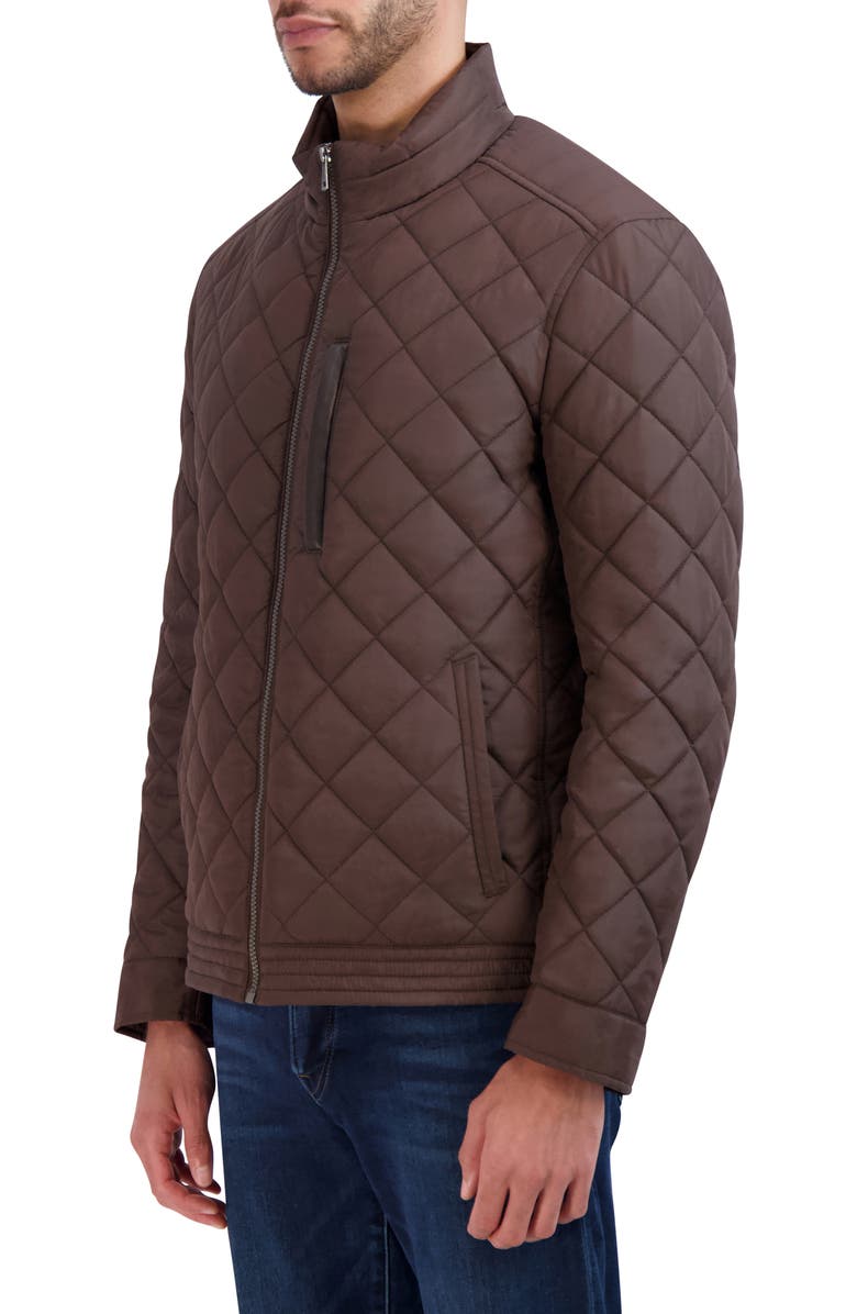 Cole Haan Signature Quilted Jacket, Alternate, color, Wren