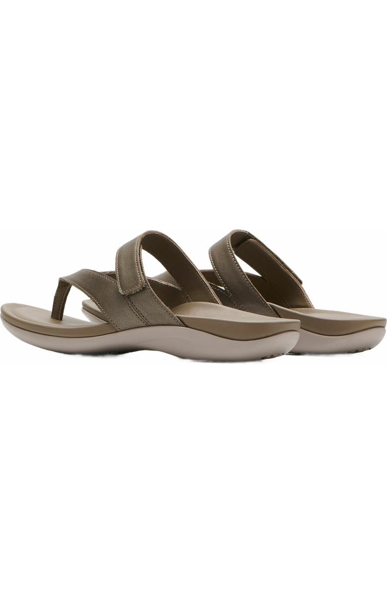 ABEO Oasis Thong Sandal, Alternate, color, Fossil - Regular